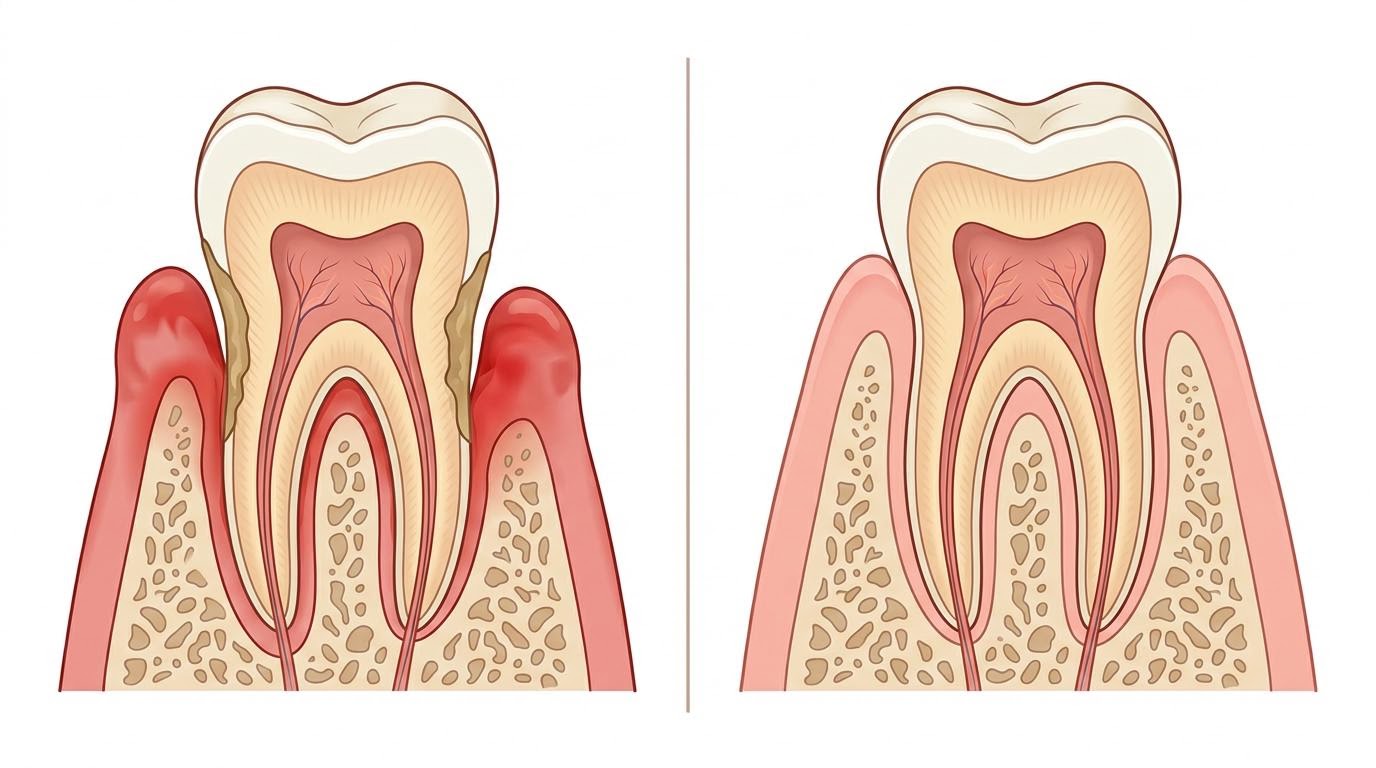 Gum Disease Progression Over Time